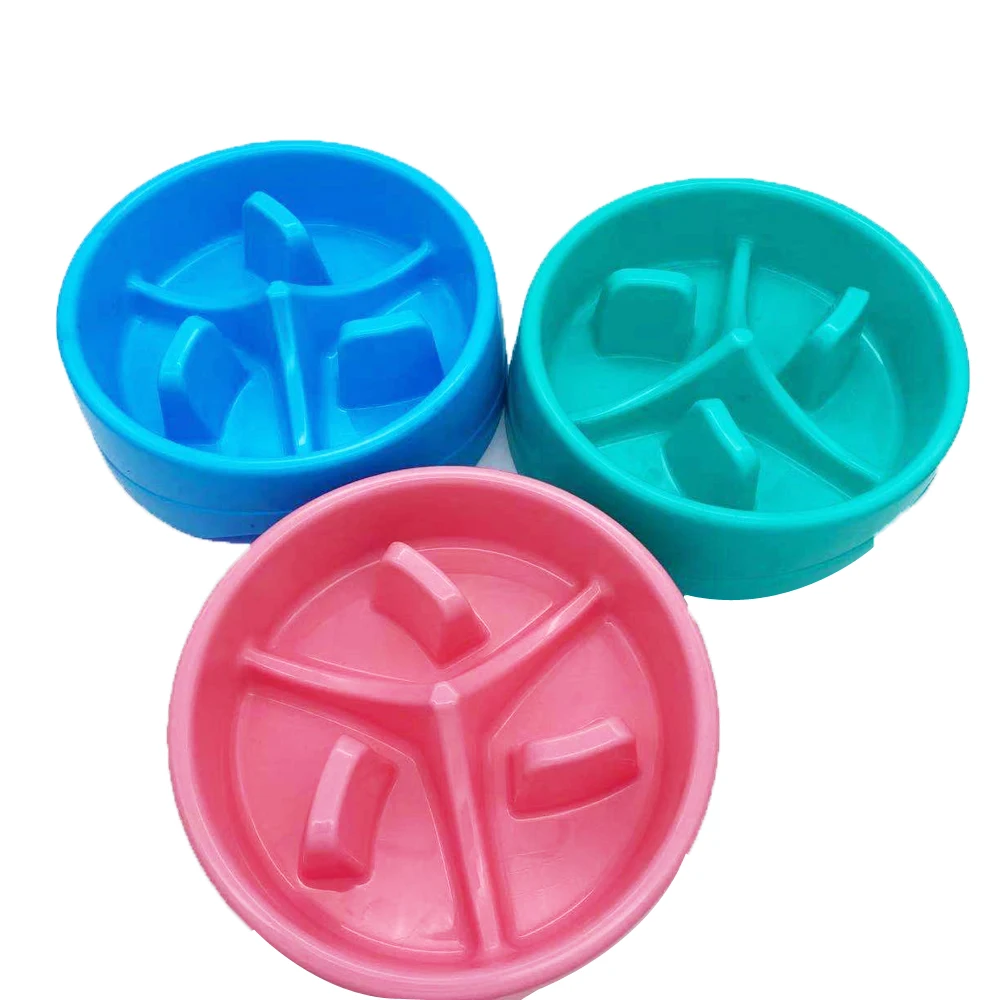 Wholesale Durable Custom Logo Large Non-toxic Chock Prevent Slow Feeder Dog Pet Bowl