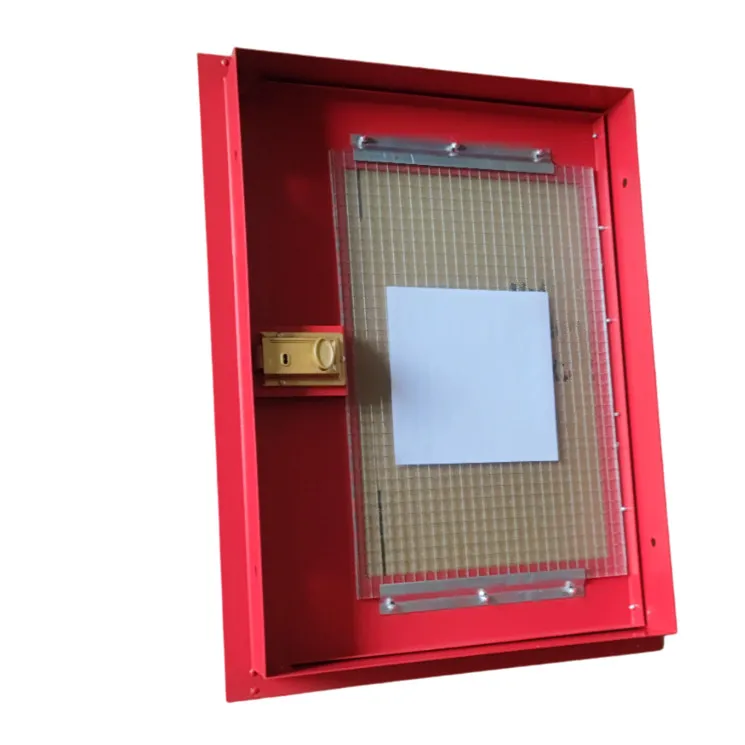 Fire Fighting Cabinet Vertical Outlet Door & Frame Dry Riser Inlet
