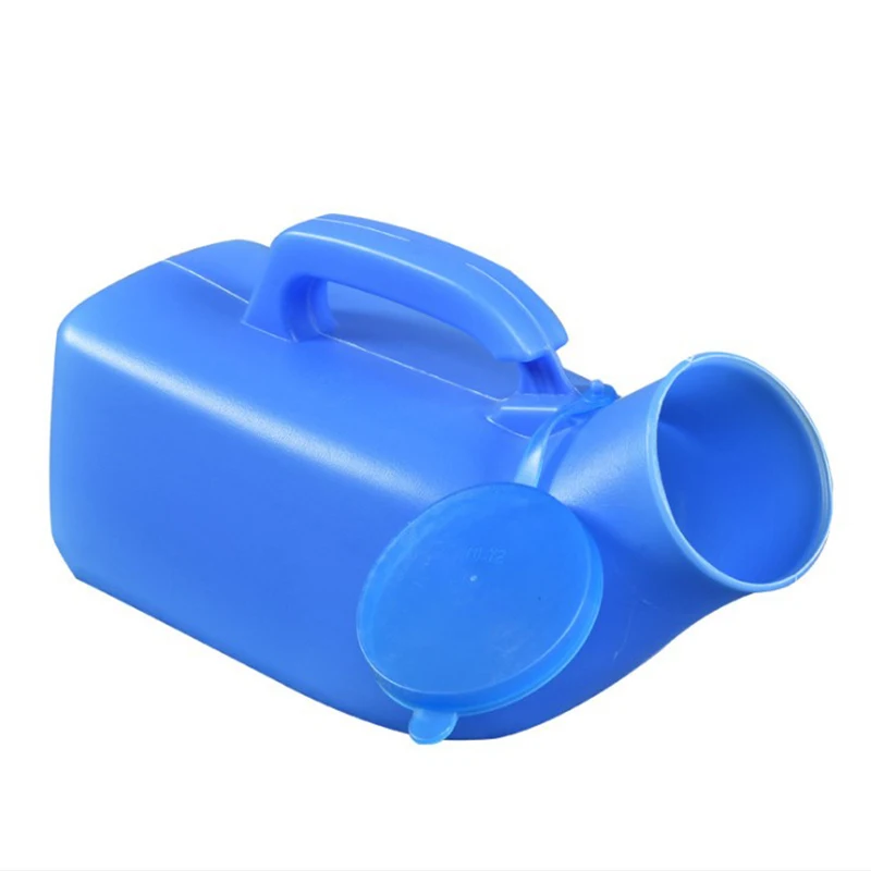Portable Urinal for Men Urine Collector Outdoor Plastic Potty with Hose