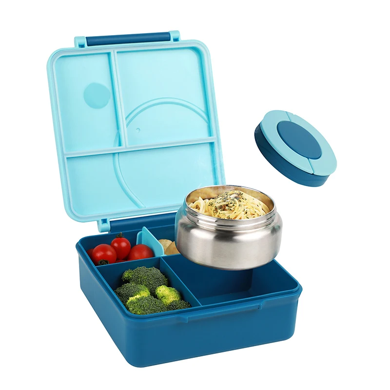 Children portable microwave safe thermal lunch box lonchera thermos lunch box for hot food kids back to school box lunch