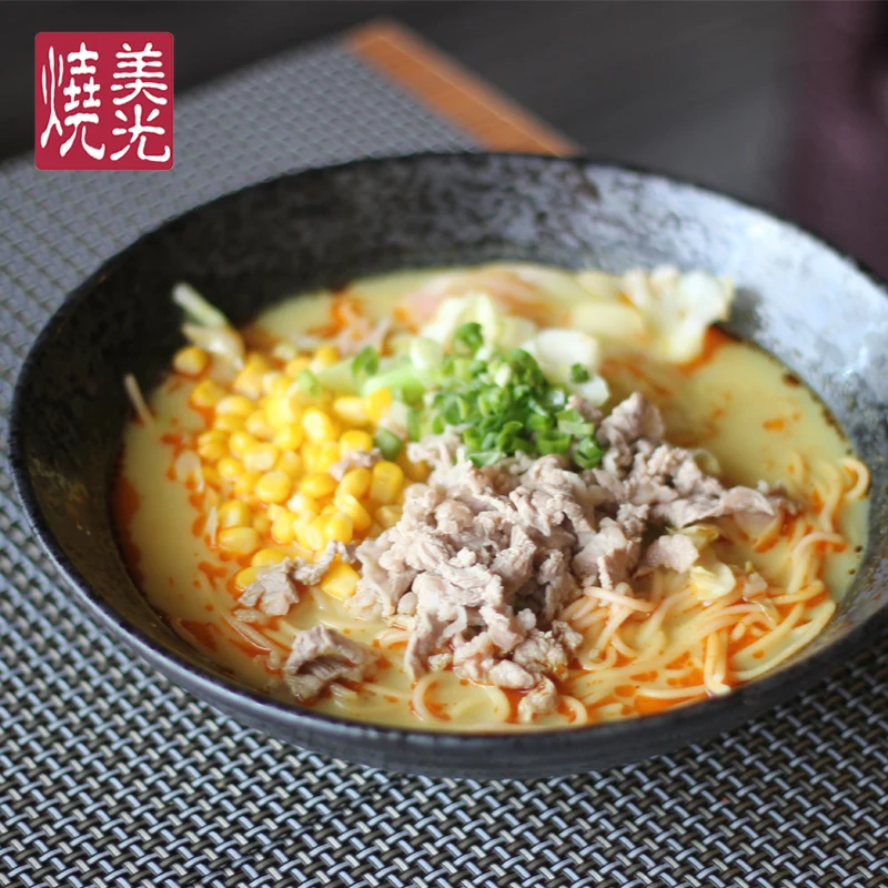 Japanese restaurant ceramic c stoneware ramen noodle bowl for horeca