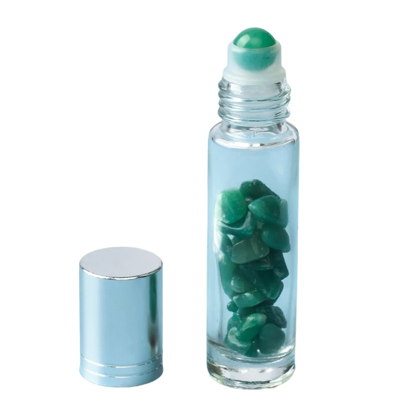 
Wholesale Natural Dongling Jade Two Sets Of Wheel Fine Oil Bottle Jade Roller Packaging Box 