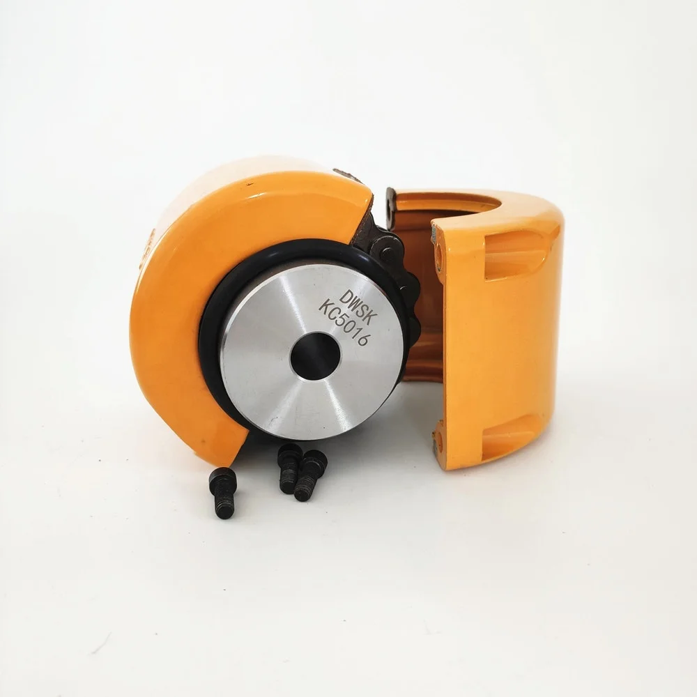
C45 steel KC type roller chain coupling 