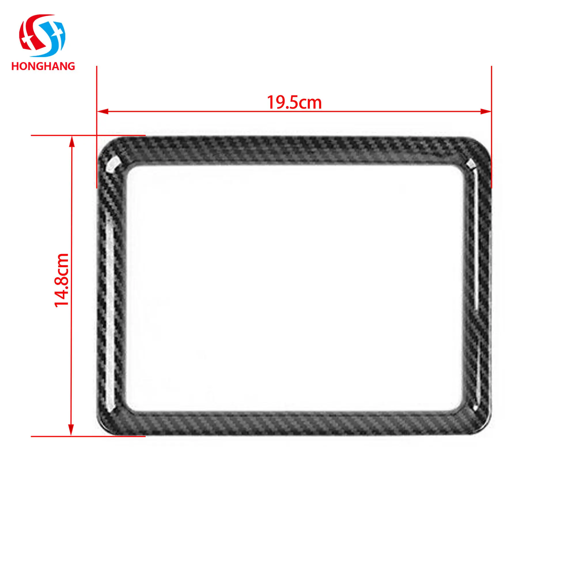 Honghang Factory Wholesale Auto Parts Decorative Body Parts  Navigation Stand for Dodge Challenger Accessories 2015-2020