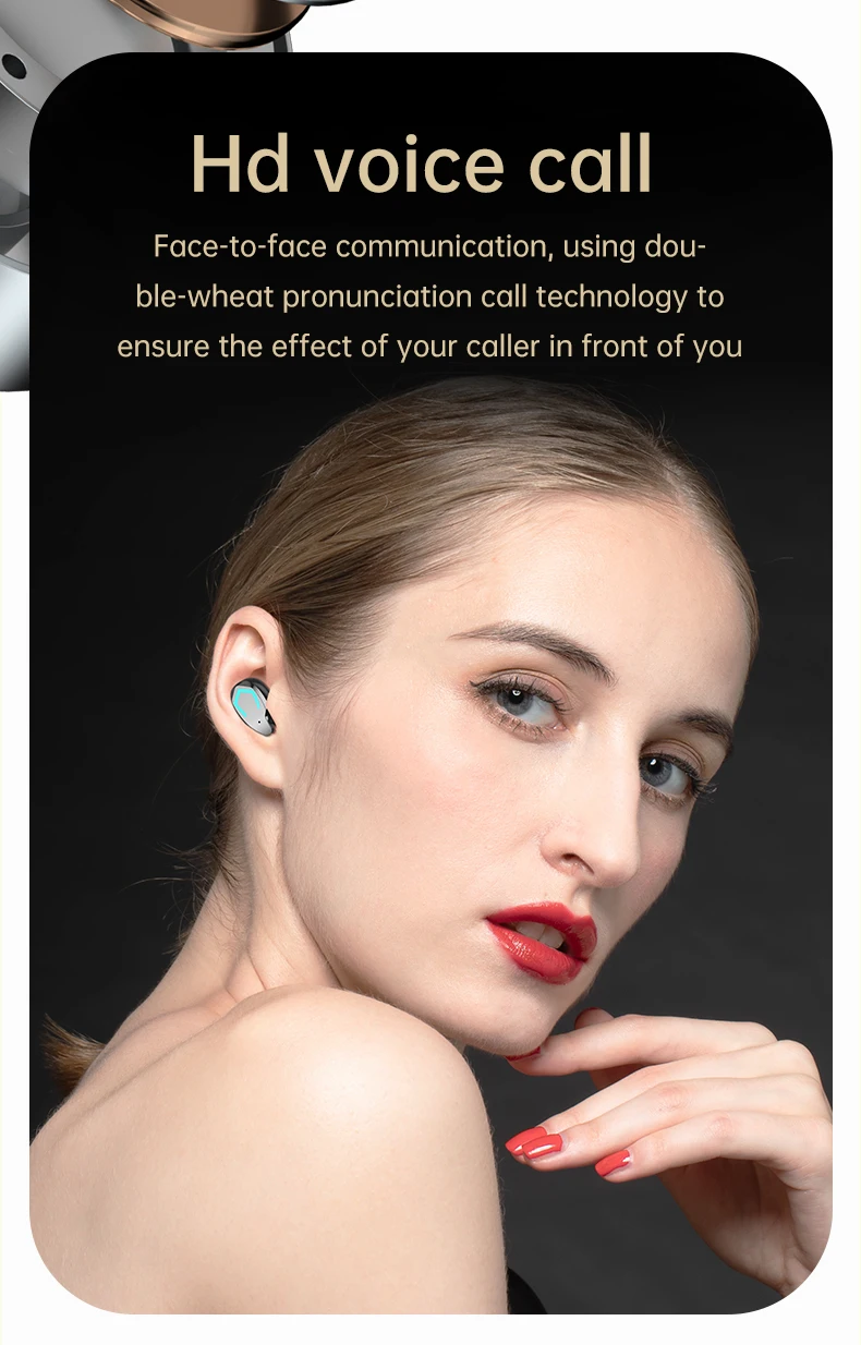 Cheap true wireless stereo earplug earphone x3c mini invisible wireless earphone type c gaming headphones