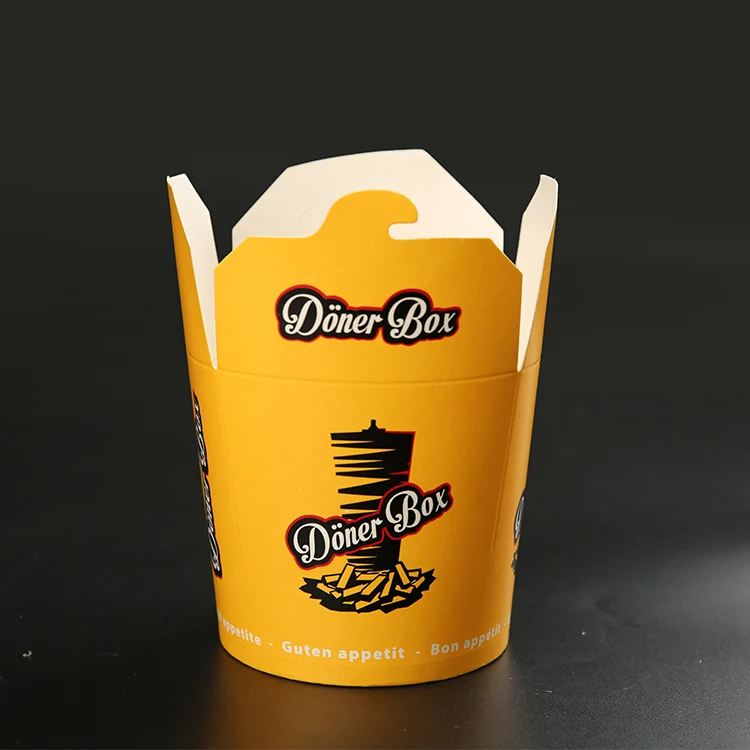 Disposable fast food takeaway fried chicken fried rice chicken nuggets cake carton packaging