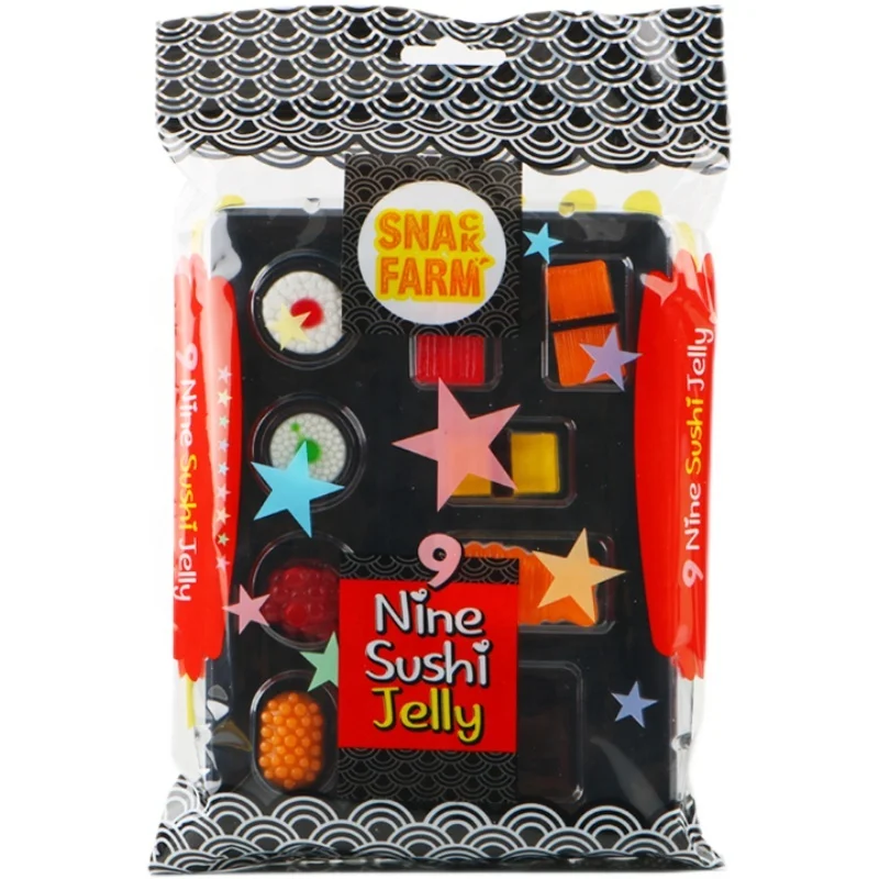 Sushi Gummy Jelly Candy Sweets 84g or 120g per bag 2021 Korea Hot Selling Assorted shapes