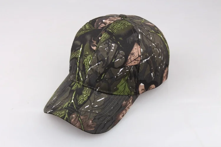 Factory Oem Fashion Customizable Camouflage Outdoor Sport Hats Multiple Styles Logo Choice Baseball Caps