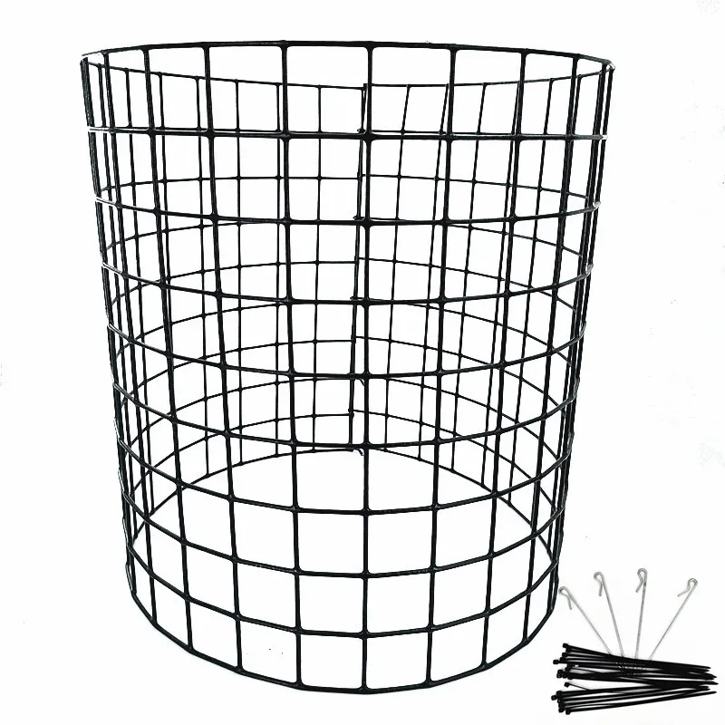 Waterproof Metal Plant Cages Keep Animals Out galvanized decorative welded tree protection metal fence welded metal tree guard