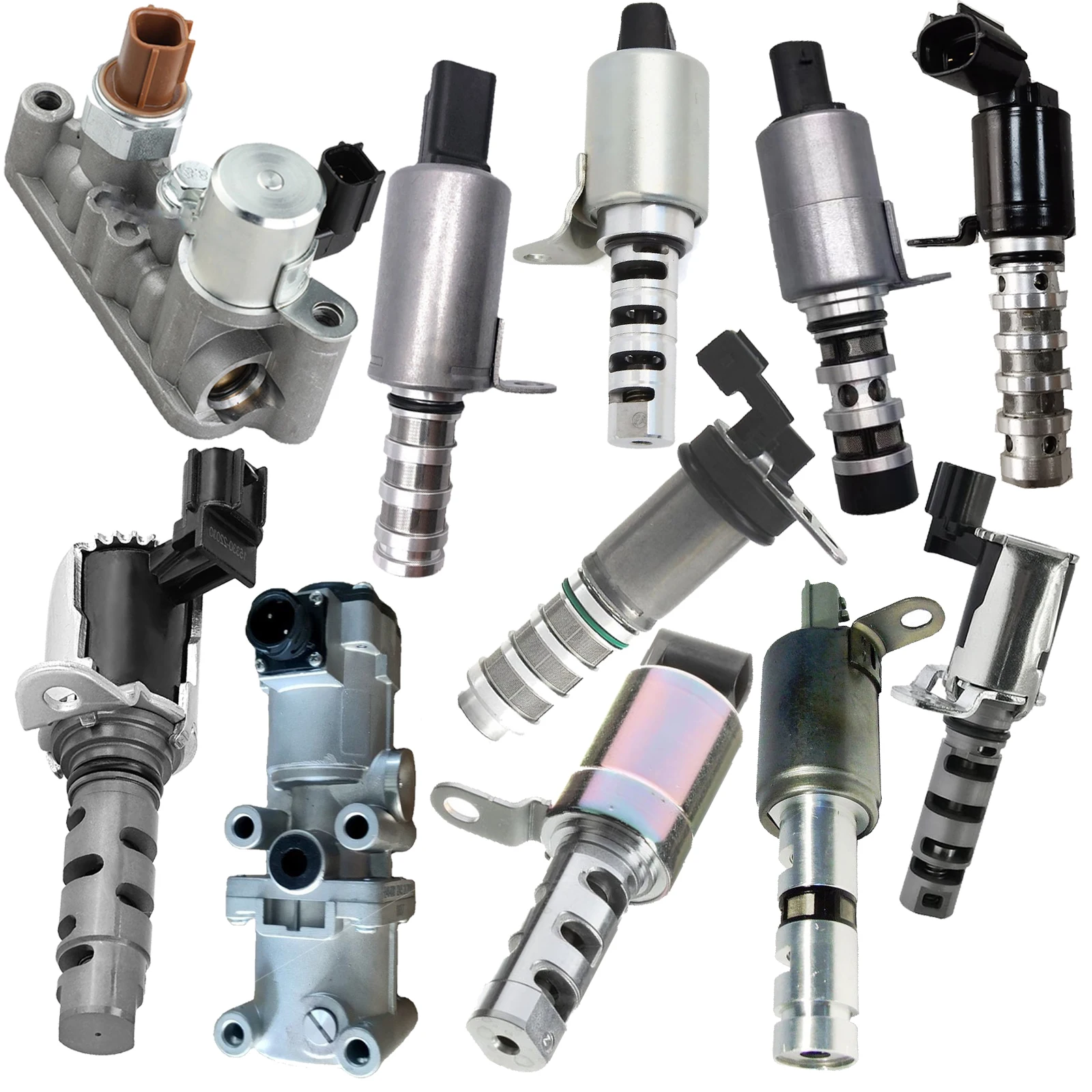 Variable Valve Timing Control Solenoid VVT For BMW MAZDA NISSAN MERCEDES HONDA 11367585425 23796EA20A 243552B700 OYEAUTO