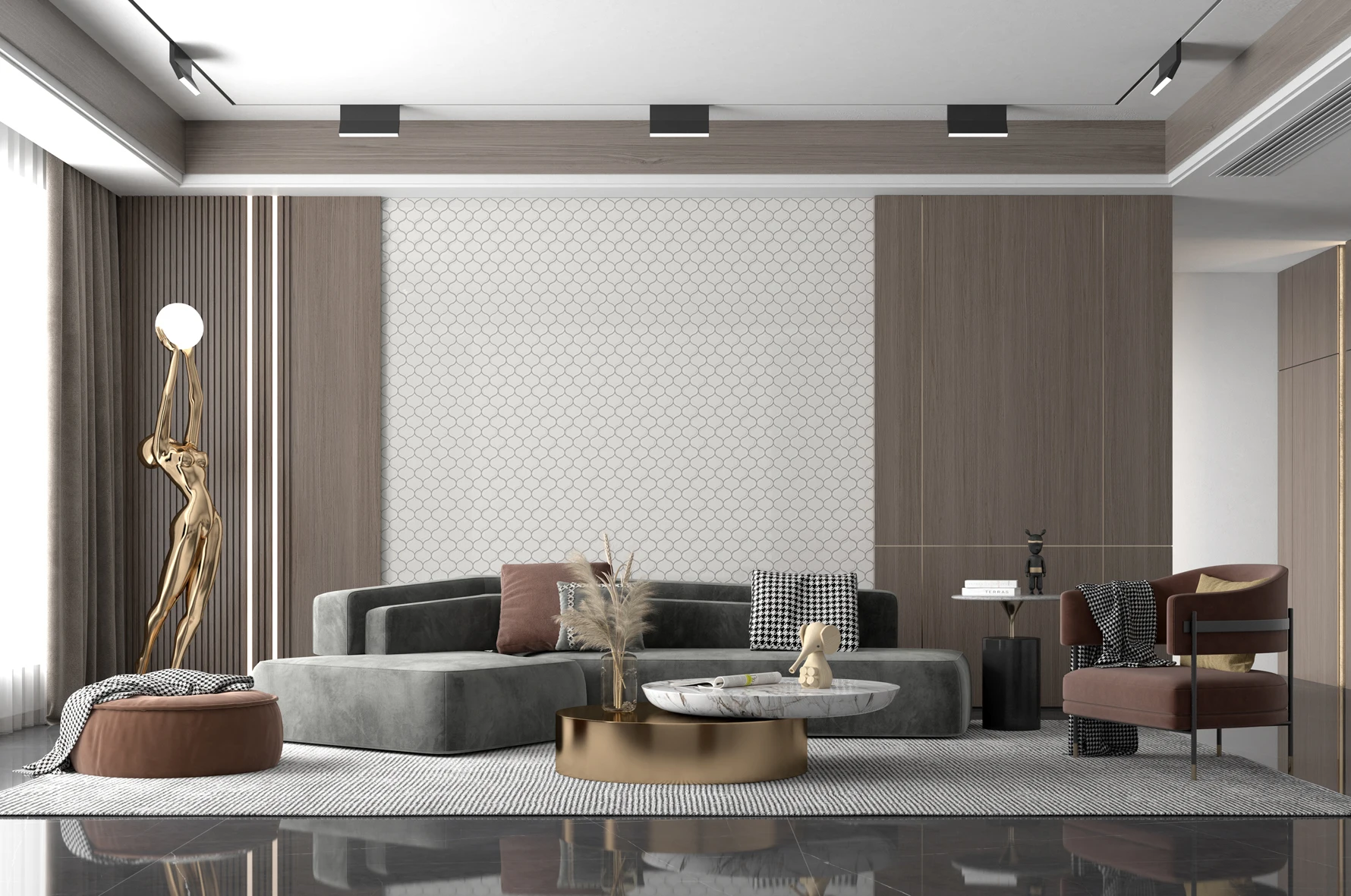 Crafts Supplier Mirror Back Splash Mosaic Tiles