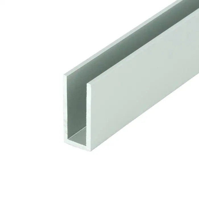 Frameless U Channel Glass Railing For Balcony