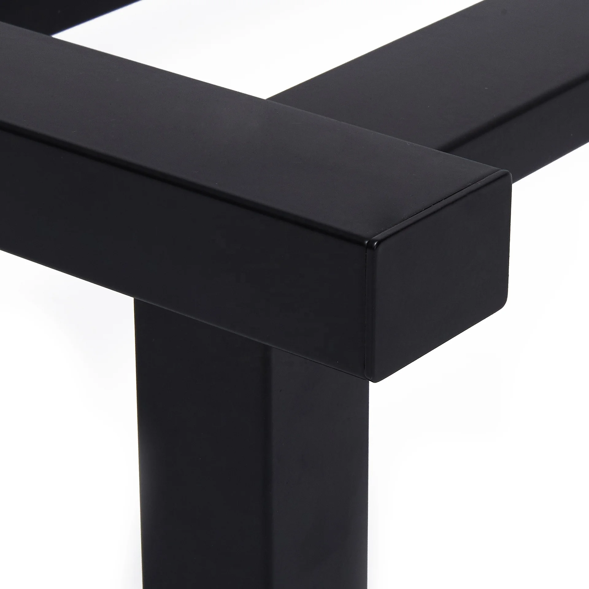 
TARRIOU Stainless Steel Electric Heated Towel Rack Black For Bathroom 