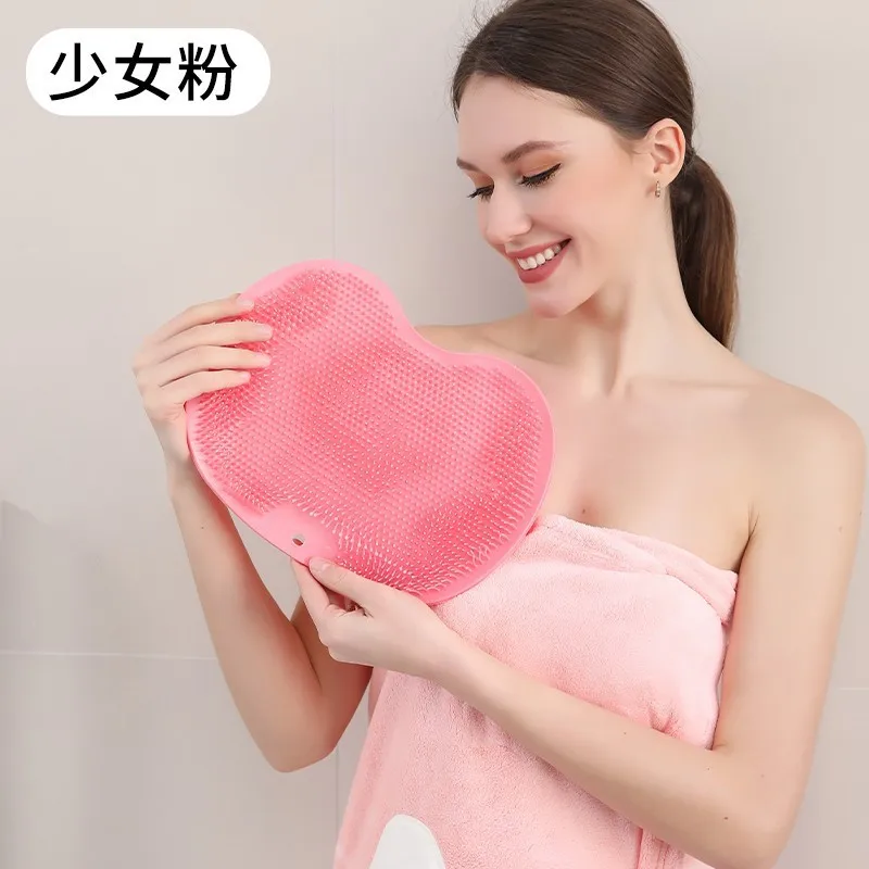 Back rub Back silicone non-slip mat rub foot mat Silicone foot rub bathroom foot massage mat