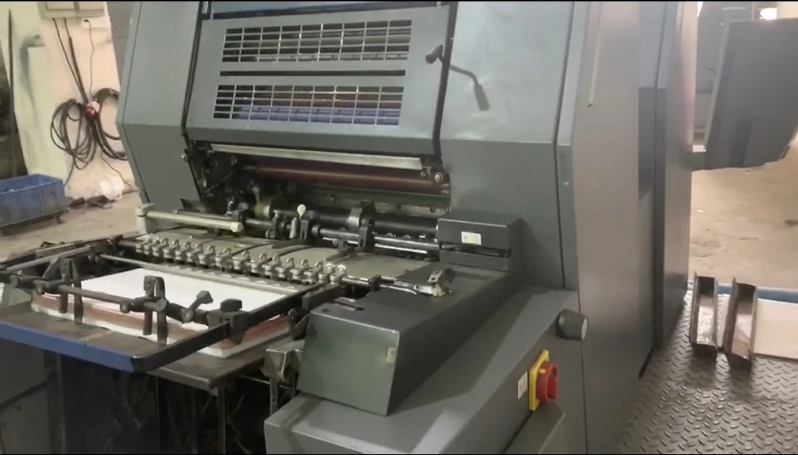 Offset printer Heidleberg GTO 52 2 colors water dampening and DDS dampening 8000pages per hour