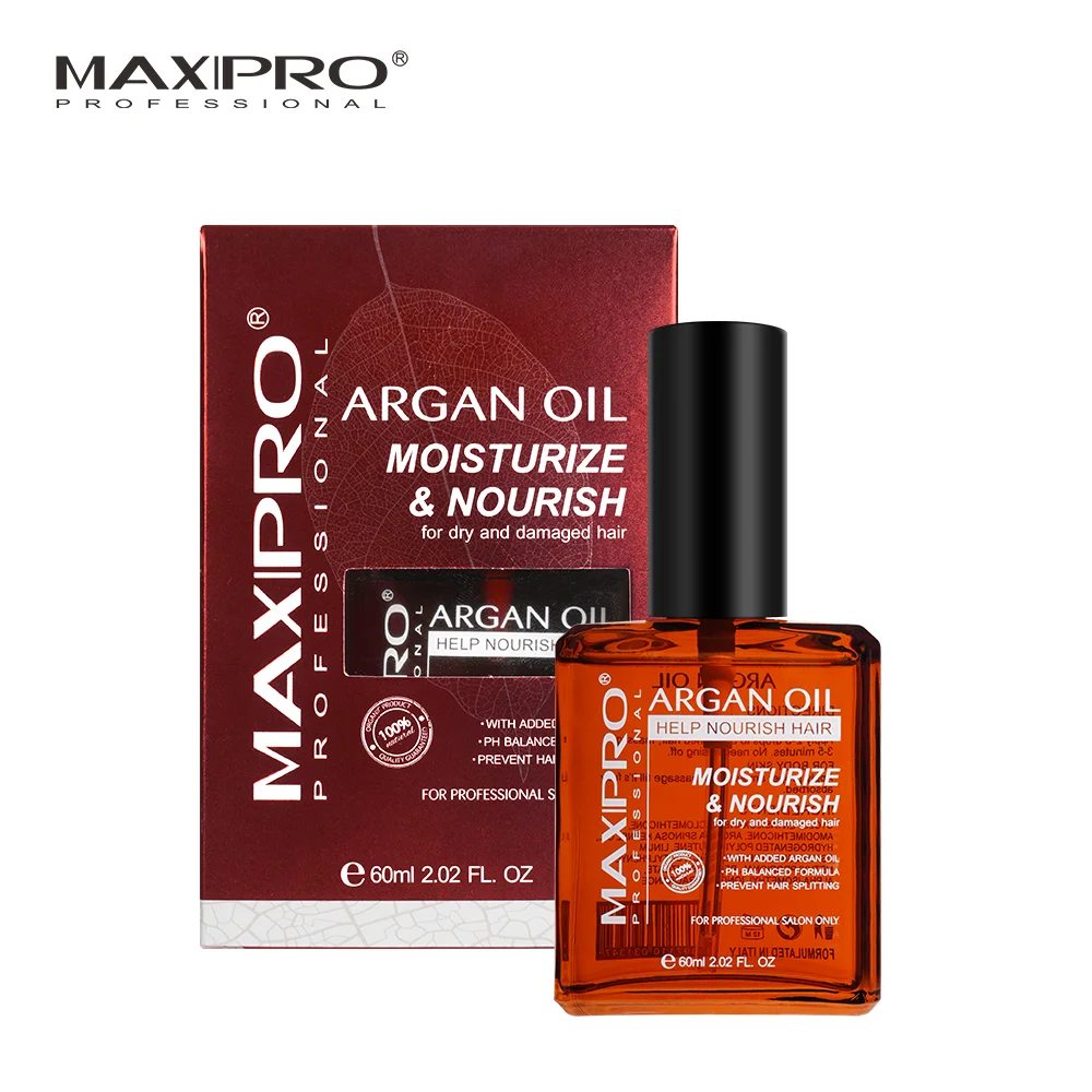 Эфирное масло для волос Maxipro натуральная сыворотка чистый Органический Уход за волосами Марокканское аргановое