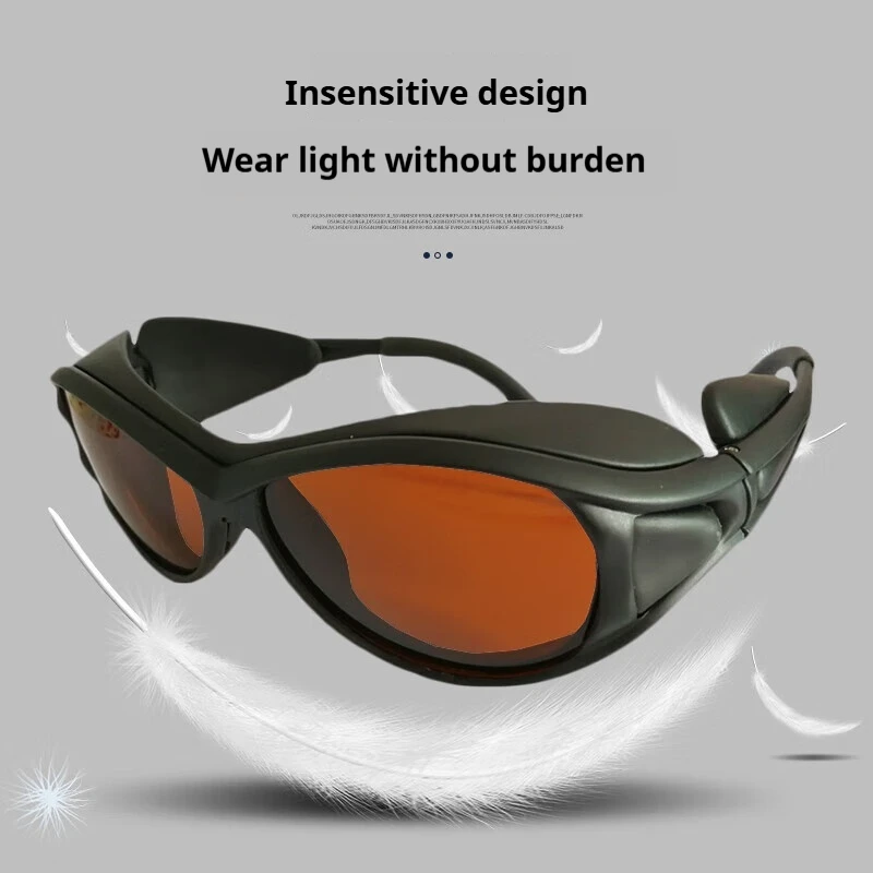 Professional Anti-Laser Safety Glasses Brow Infrared Light Filtering Ultraviolet PC Protection Polycarbonate Eyecare