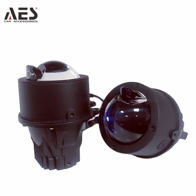 AES BI-LED Q8 Pro лазерный светодиодный проектор Противотуманные фары Водонепроницаемый IP65 led с усилением дальнего света противотуманные линзы