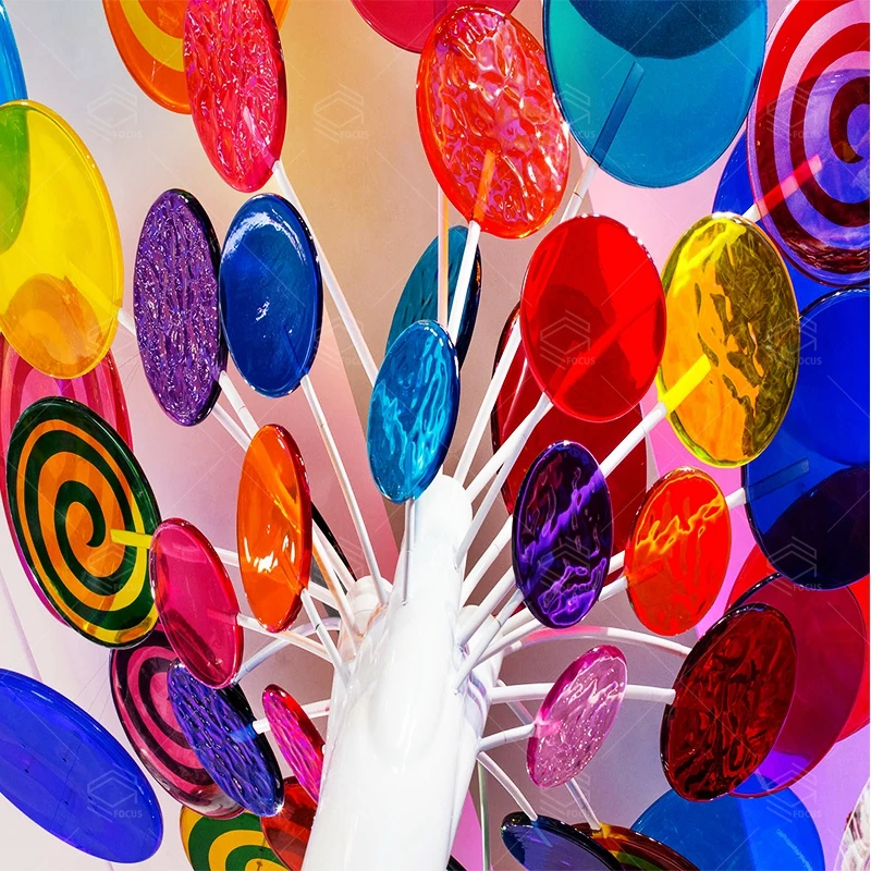 Fashion Custom Retail Food Furniture Lighting Chocolate Display Cabinet with Shelves