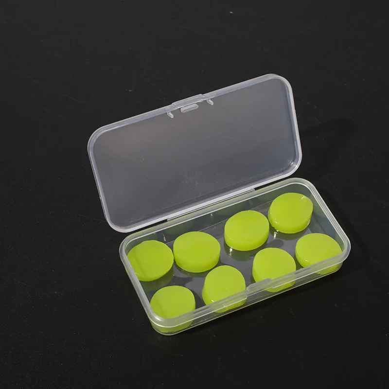 Ear Plugs for Sleeping Swimming, 8 Pair Reusable Silicone Moldable Noise Cancelling Earplugs