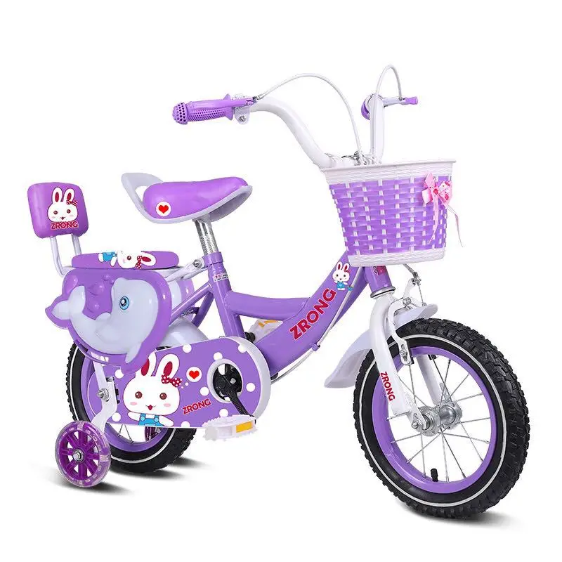 12' 14' 16' 18'  Kids bike for 2 3 4 6 years old children with training wheel and height-adjustable seat