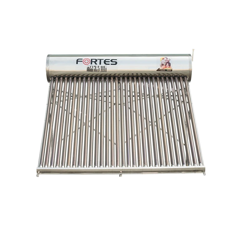 100L 200L 300L 360L non-pressurized solar water heater with assistant tank