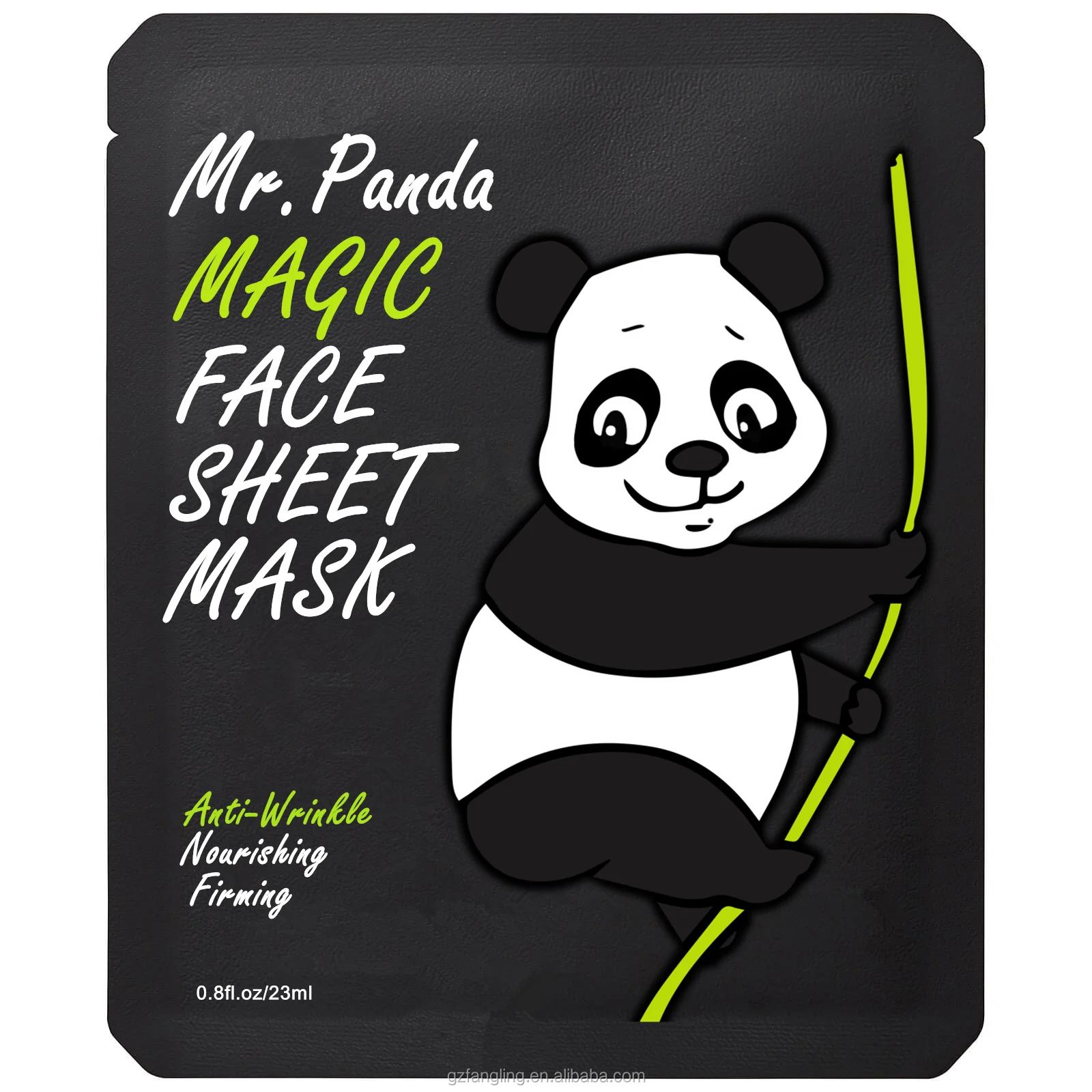 Alpaca Animal Facial Sheet Mask Character face sheet mask Infused With CBD Aloe Vera,TeaTree,Avocado,Vitamin,Honey