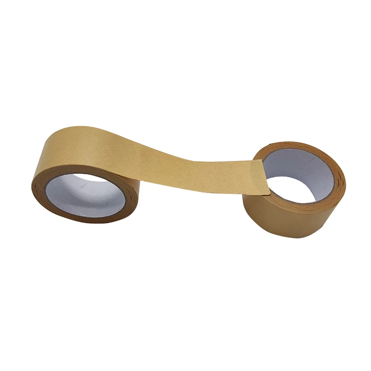 48mmx50m Biodegradable Kraft Paper Tape High Quality Brown Masking Tape Writable Paper Seal Tape