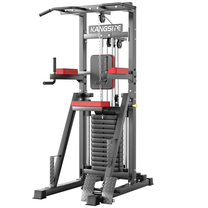 Unisex Multi-Functional Fitness Machine with Single & Double Bars Pull-Up Devices for Lumbar Spine Stretching Exercise Equipment