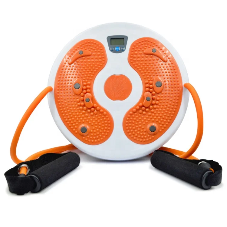 Ab Waist Twister Board for Exercise Waist Disc with 8 Magnets Fitness Twister with Handles Trims Waist Arms Hips and Thighs