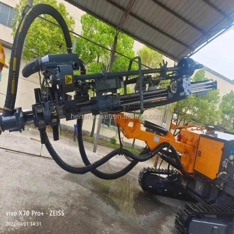 KT5H Mining crawler drilling machine automatic integrated down the hole drill rig for mining