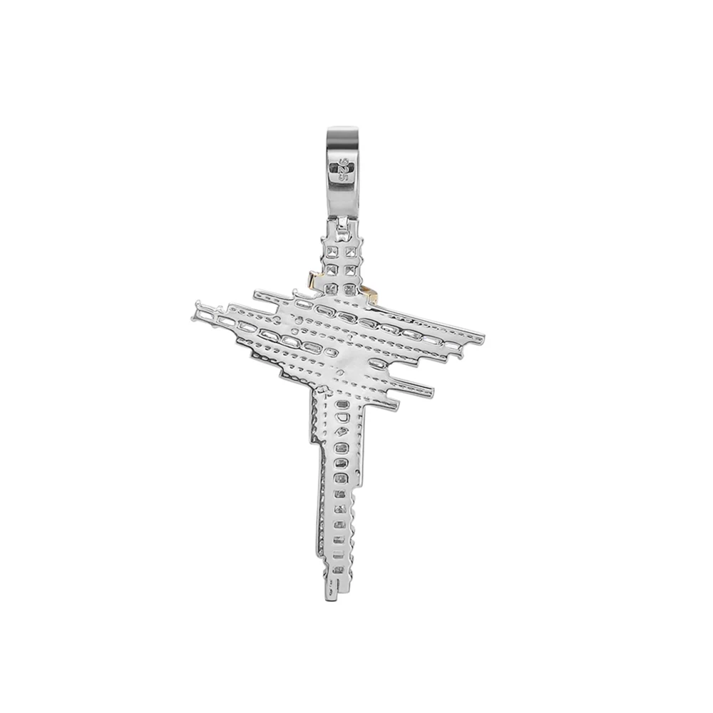 Christian Cross Jewelry Cross Charm Pendant Jesus Cross Pendant Hip Hop Pendant