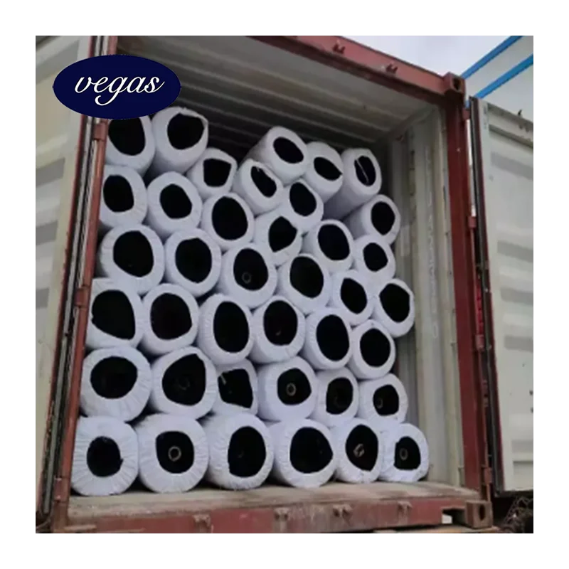 50KN 120KN Good Anti-age and Alkali-resistance High Temperature Resistant Fiberglass Geogrids for Asphalt Pavement Reinforcement