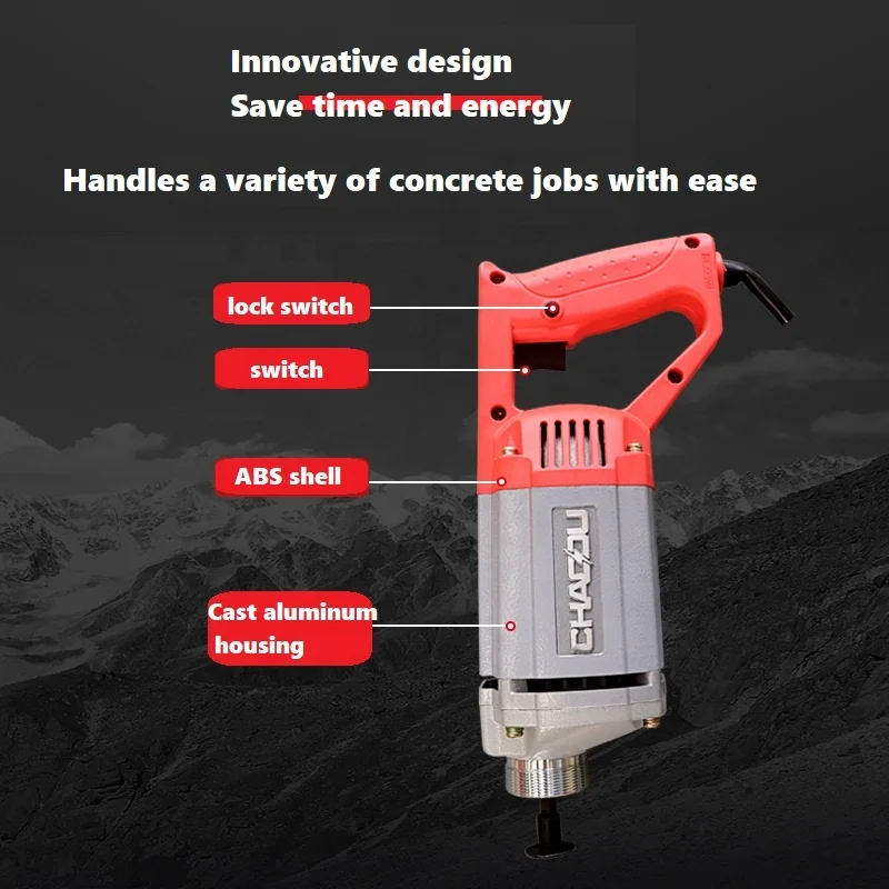 Vibration Power Tool Handheld Electric Concrete Vibrator Power Concrete Vibrator Factory Direct Sale