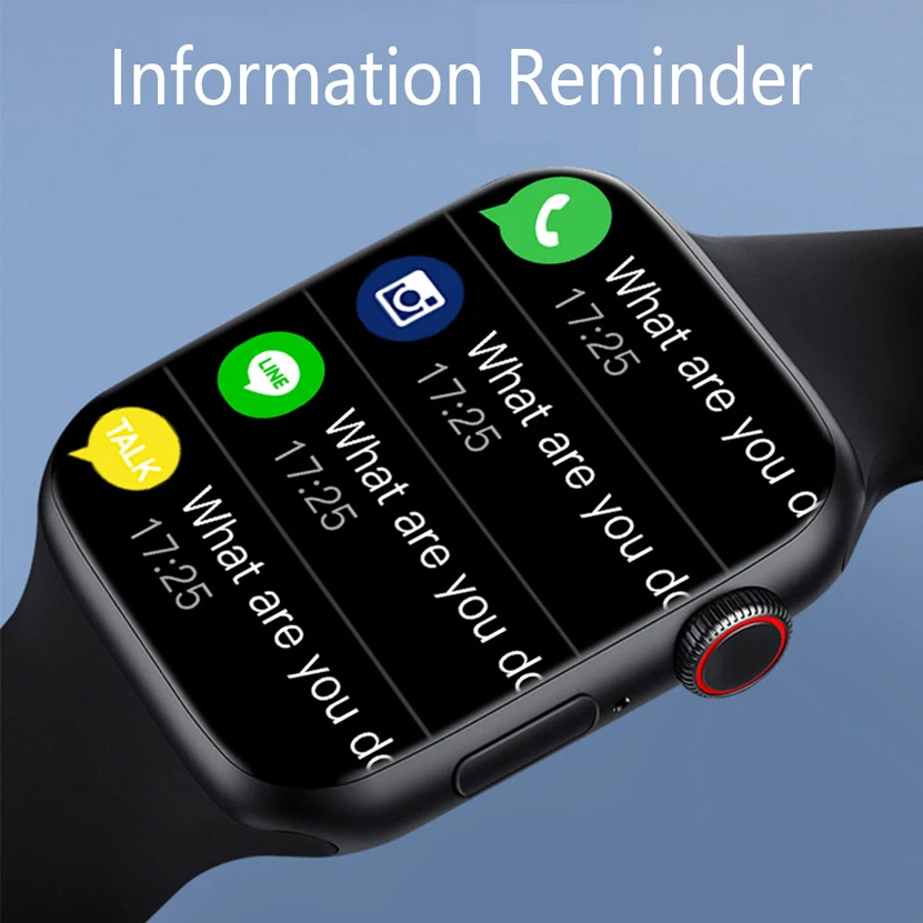 LT07 2.0 Inch Screen Smartwatch Men Women Bluetooth Call Smart Watch DIY Face Heart Rate Monitor IP67 Waterproof  PK W27 Pro