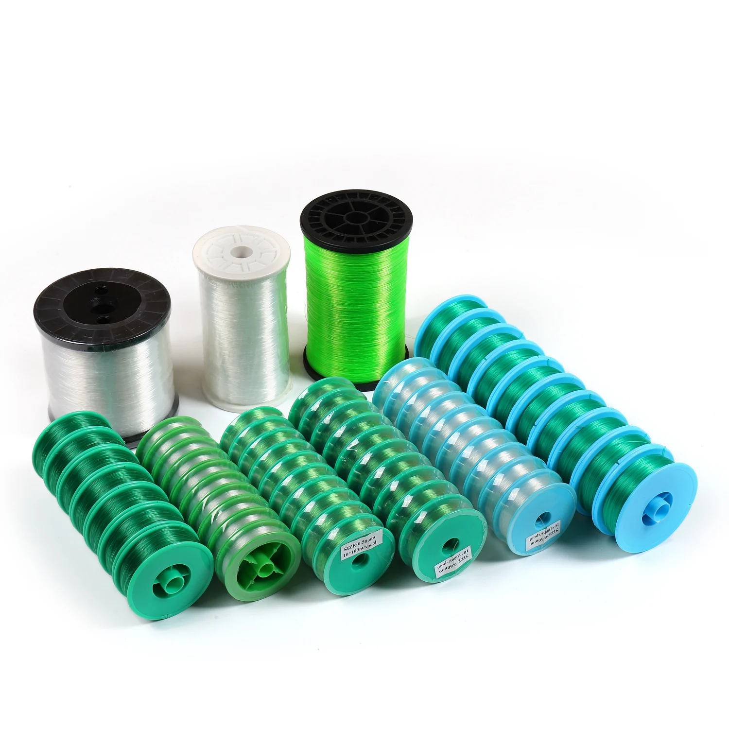 For sale multi-purose Wire Braided nylon ffluorocarbon fishing line fishing net long line thread