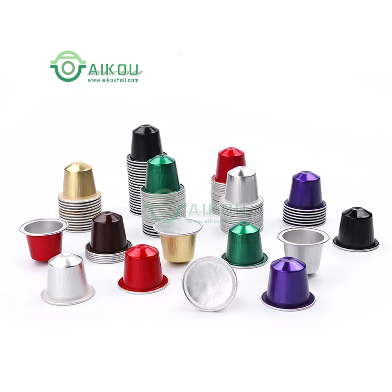  Капсула из алюминиевой фольги для кофемашины Nespresso с крышкой под