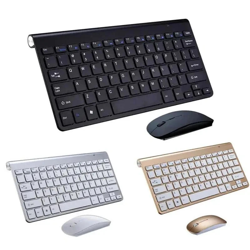 WSY 2.4G Wireless keyboard and mouse portable mini keyboard mouse combo set for notebook laptop mac desktop PC computer smart TV
