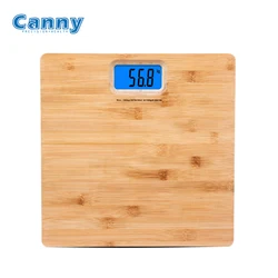 Amazon Popular Electronic Human Manual Scale 5g 180kg Digital Bamboo body Measuring Bathroom Scale