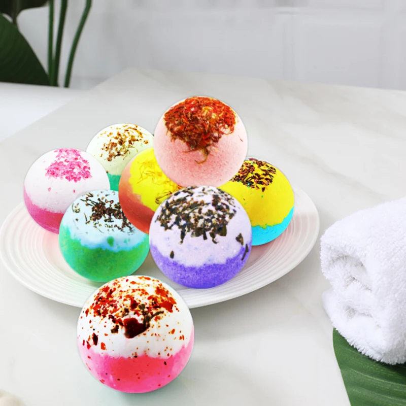 
Hot Selling OEM Private Label Gift Set Bubble Natural Vegan Organic Fizzy Mini Cupcake Bath Bombs 