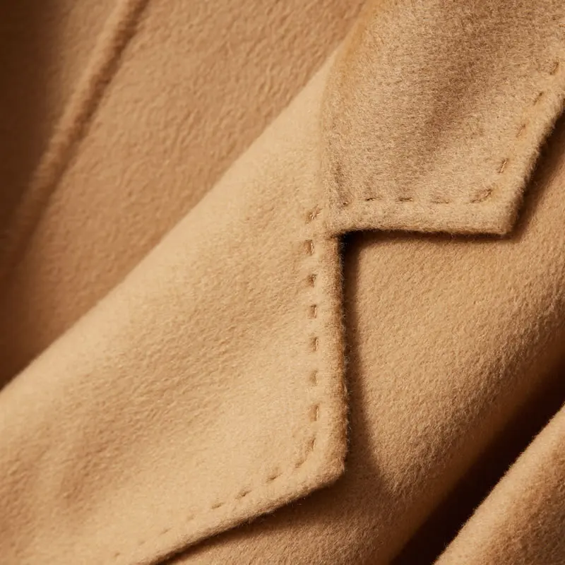 Women Winter Autumn Spring 100% Cashmere Coat With Belt Long Coats Top Quality Customized Service