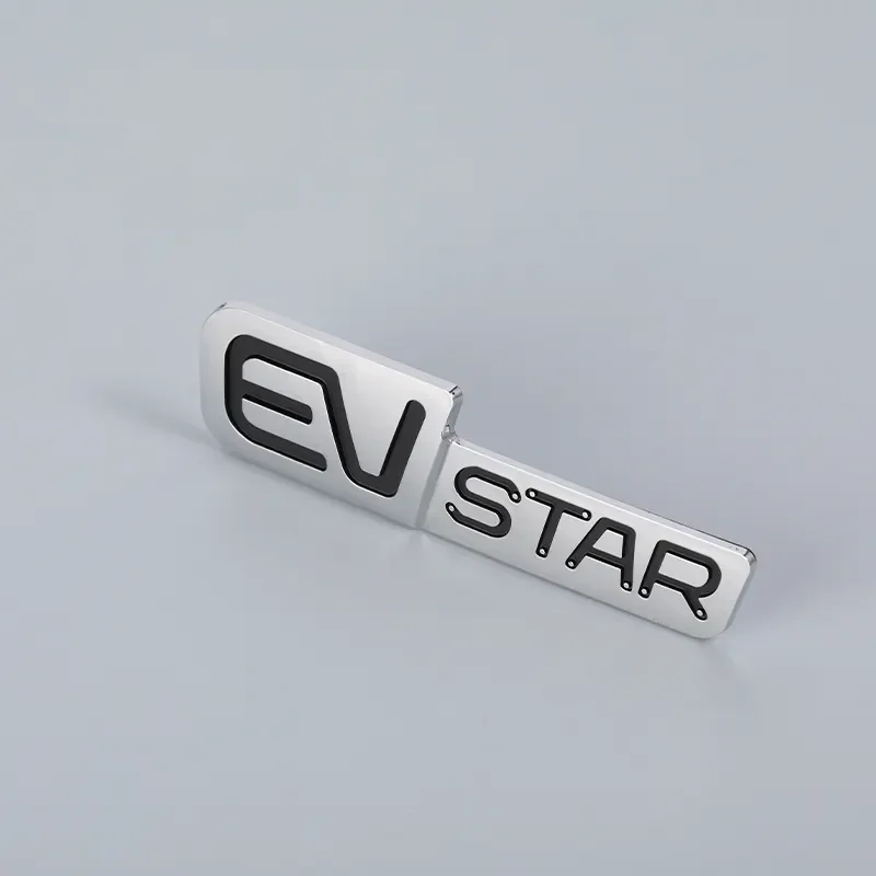 Making Wholesale Custom Chrome Car White Privilege Car Chrome Auto Sticker Badge Emblem For Sline