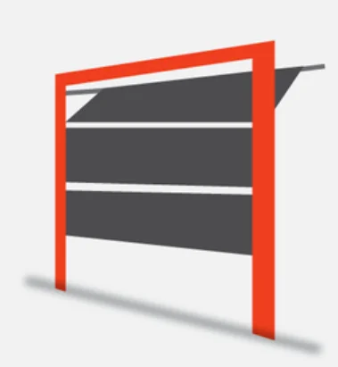 Chinese factory top quality best price commercial garage door for house and garage door panels prices