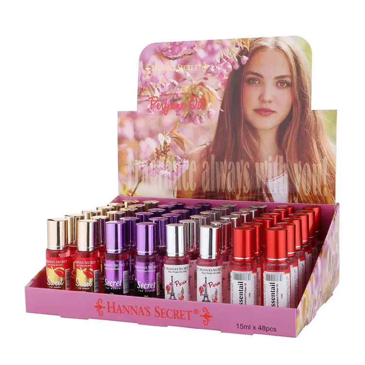 2024 hot selling best quality popular 15 ml oil roll on perfume  easy to carry last long time refreshing and sweet scent