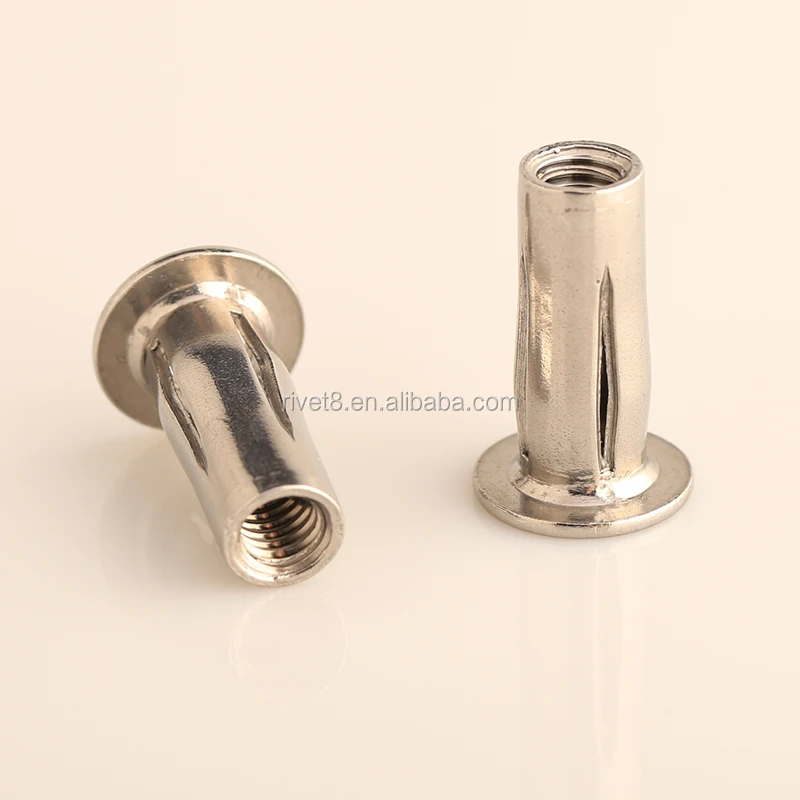 M6 M8 M10 Stainless Steel Pre bulbed cross insert rivet nut rivnuts