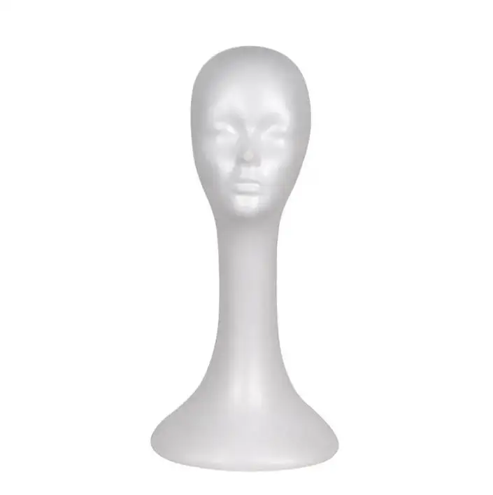 Wholesale Styrofoam Mannequin Head Wig hair mannequin