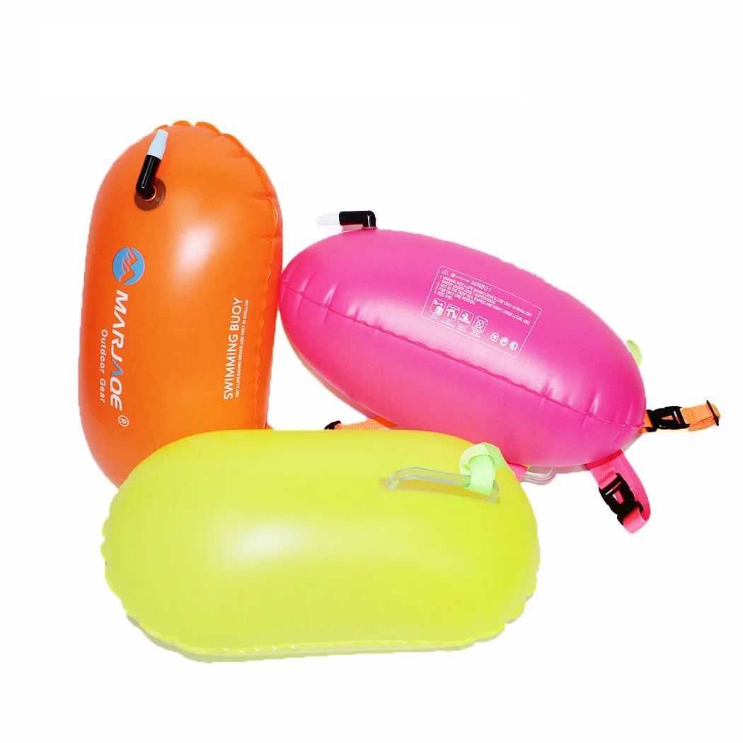 Swimming Buoy Safety Buoy Traction Buoy Swimming Inflatable Float Bag Outdoor Swimming Supplies