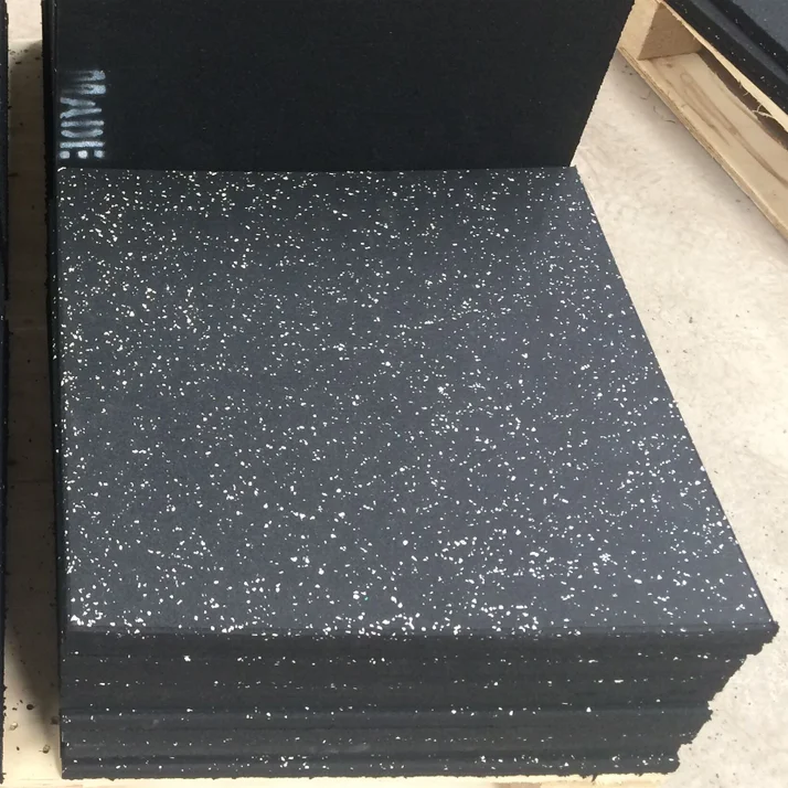 
Rubber Floor Tiles Gym Rubber Floor Mat With EPDM Fleck 