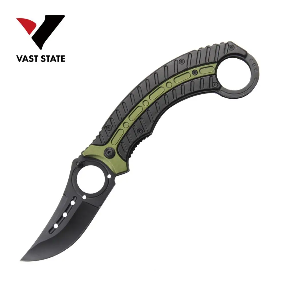 Amazon hot selling  CS GO Military Tactical Karambit Hunting Camping Knife Survival Fixed Blade Knife