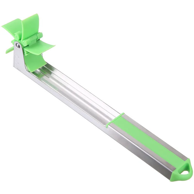Watermelon Slicer Cutter Tongs Corer Fruit Melon Stainless Steel Tools Cut Refreshing Cubes Kitchen Vegetable Cutt	ers
